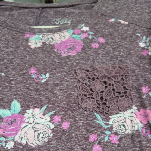 Girls Floral Shirt - Picture 3 of 4